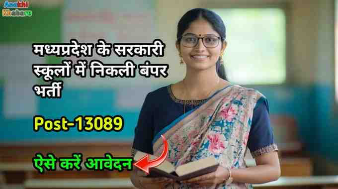Anokhikhabare.com,MP Primary Teacher Vacancy 2025