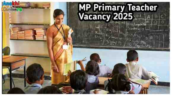Anokhikhabare.com,MP Primary Teacher Vacancy 2025,Detail Of Posts