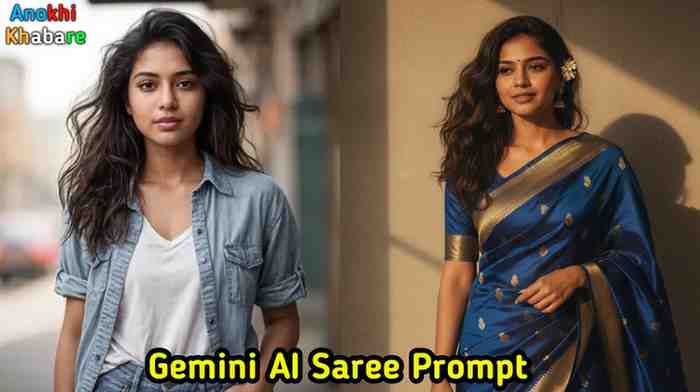 Anokhikhabare.com,Gemini AI Saree Prompt,Prompt-2