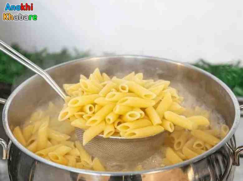 Anokhikhabare.com,Pasta Recipe,boiling pasta