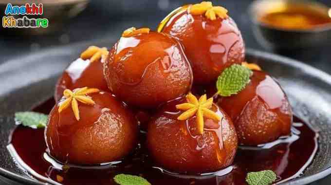 Anokhikhabare.com,Gulab Jamun Recipe,Serving Tips