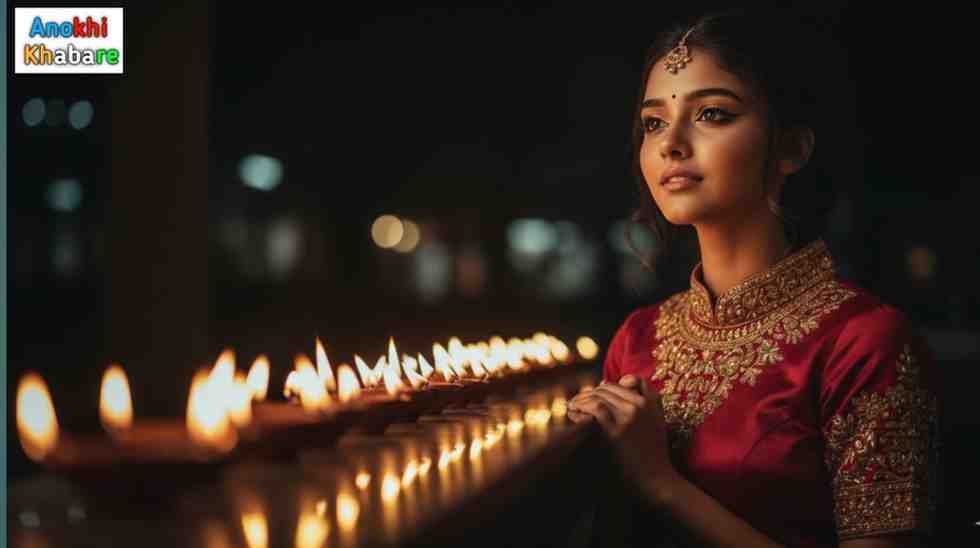 Anokhikhabare.com,Google Gemini AI Diwali Photo Editing Prompts for Girls,Prompt-2