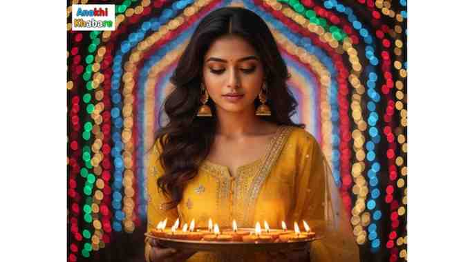Anokhikhabare.com,Google Gemini AI Diwali Photo Editing Prompts for Girls,result