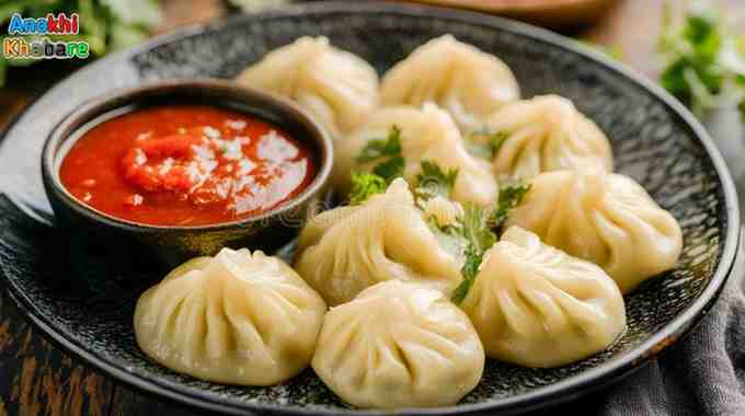 Anokhikhabare.com,Momos Recipe,serve Momos Recipe