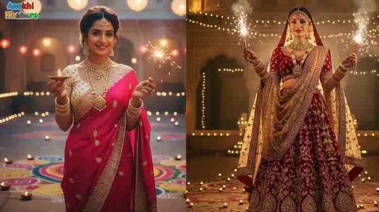 Anokhikhabare.com,Gemini AI Photo Prompts for Diwali