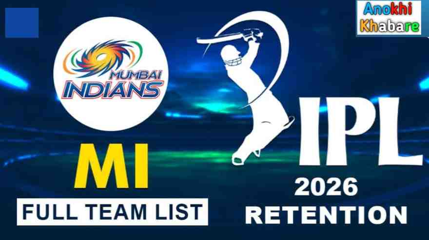 anokhikhabare.com,MI Retained Players 2026