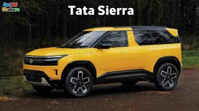 anokhikhabare.com,Tata Sierra,Interior – Tata's first car to feature a triple-screen setup