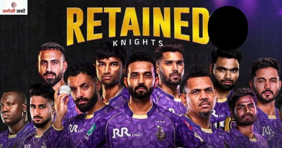 anokhikhabare.com,KKR IPL 2026 Squad,Retained players