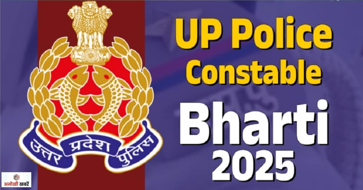 anokhikhabare.com,UP Police Constable Bharti 2026,Eligibility and age limit