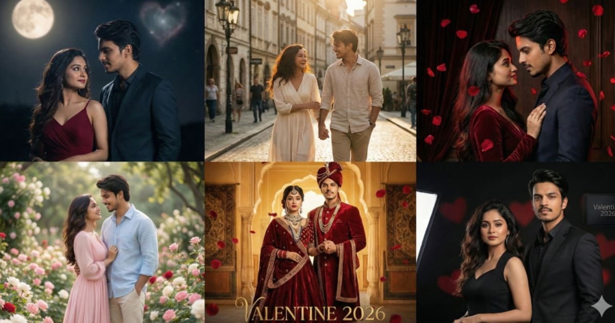 anokhikhabare.com,Valentine 2026 Couple AI Prompts