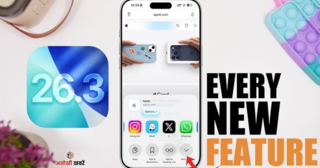 anokhikhabare.com,iOS 26.3 Update