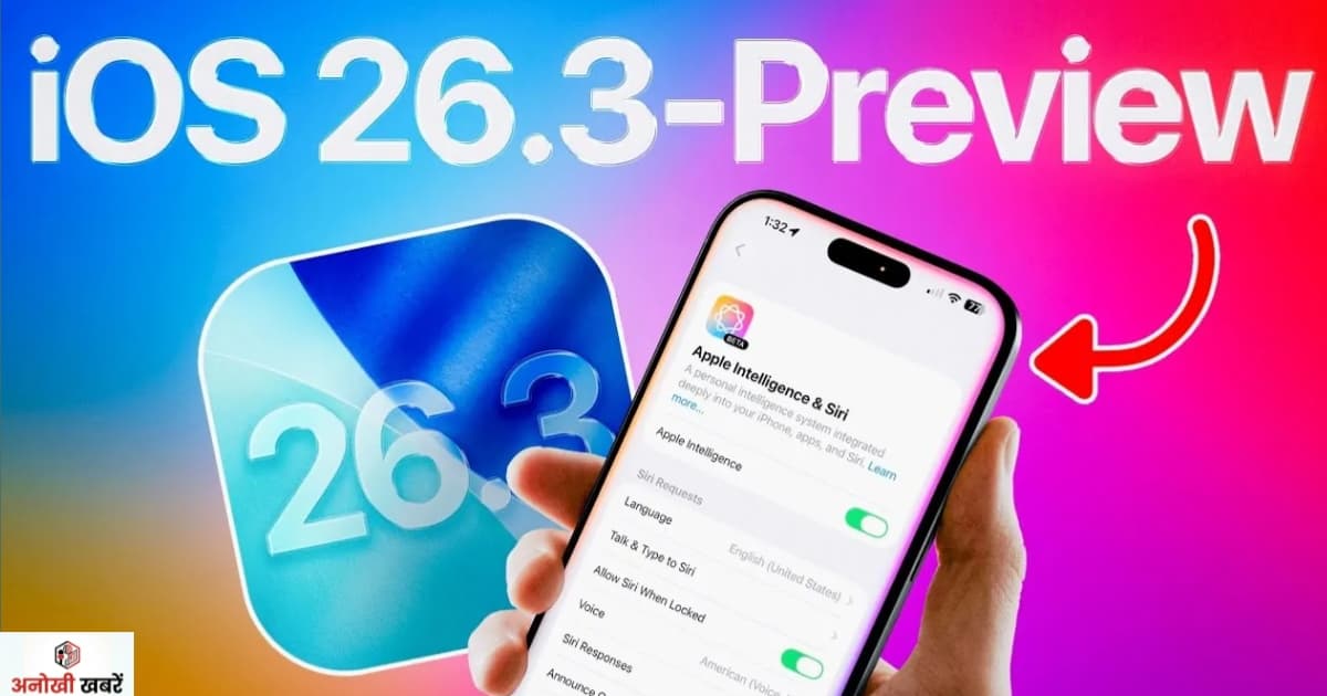 anokhikhabare.com,iOS 26.3 Update,iPhone Latest Update