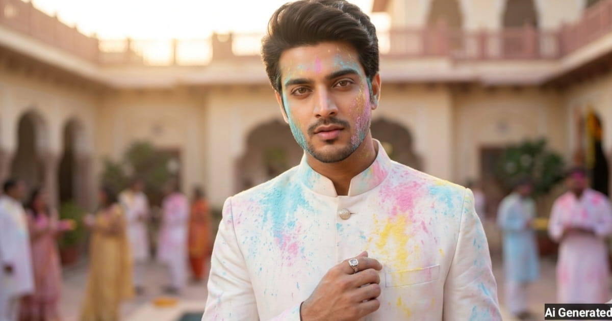 anokhikhabare.com,Boys Holi 2026 AI Photo Prompts - 5