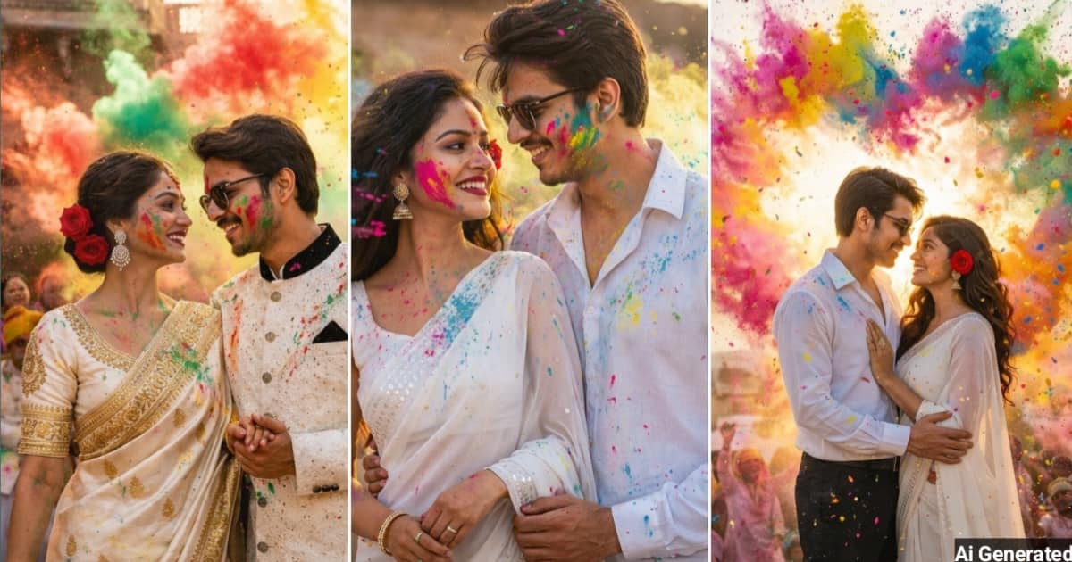 anokhikhabare.com,Rangpanchami Couple AI Photo Prompts