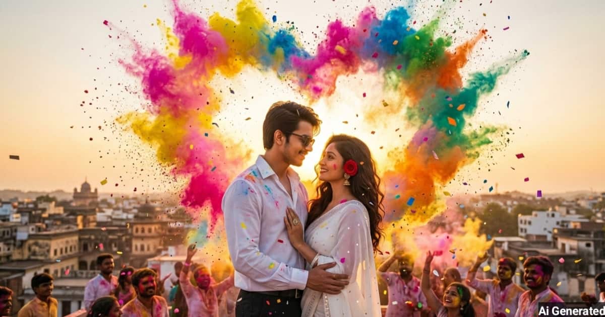 anokhikhabare.com,Rangpanchami Couple AI Photo Prompts - 4