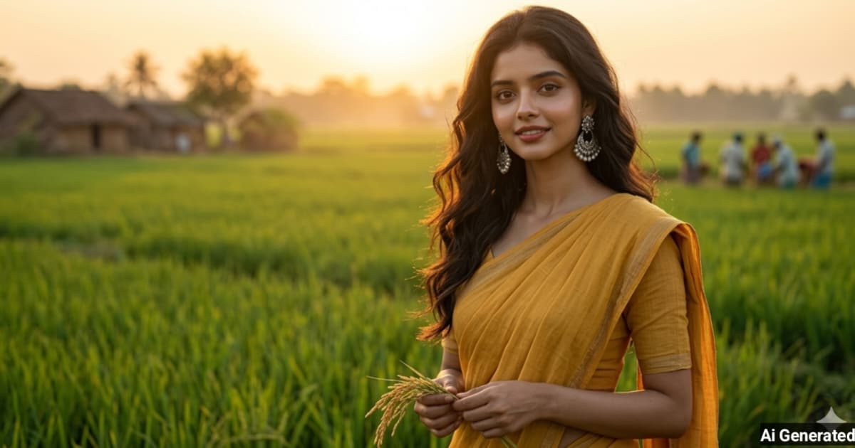 anokhikhabare.com,Indian Saree Girl AI Prompts - 4