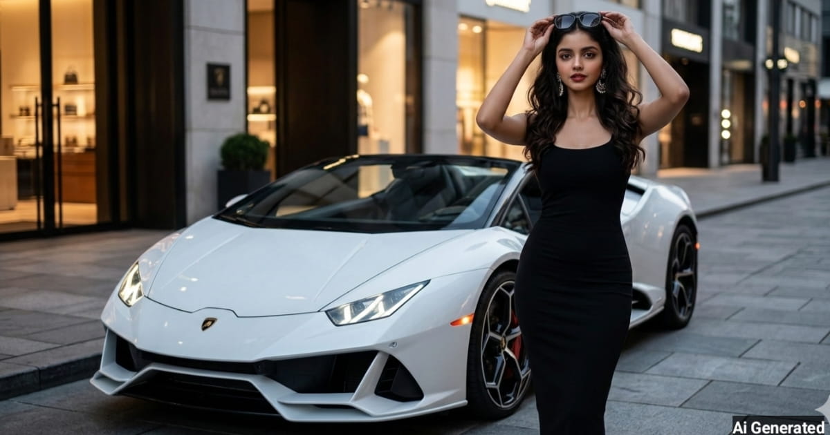 anokhikhabare.com,Luxury Car Girl AI Prompts - 3