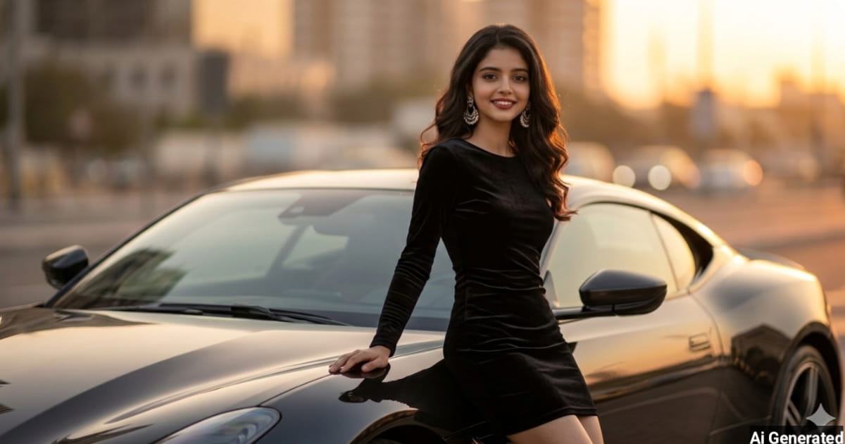 anokhikhabare.com,Luxury Car Girl AI Prompts - 2