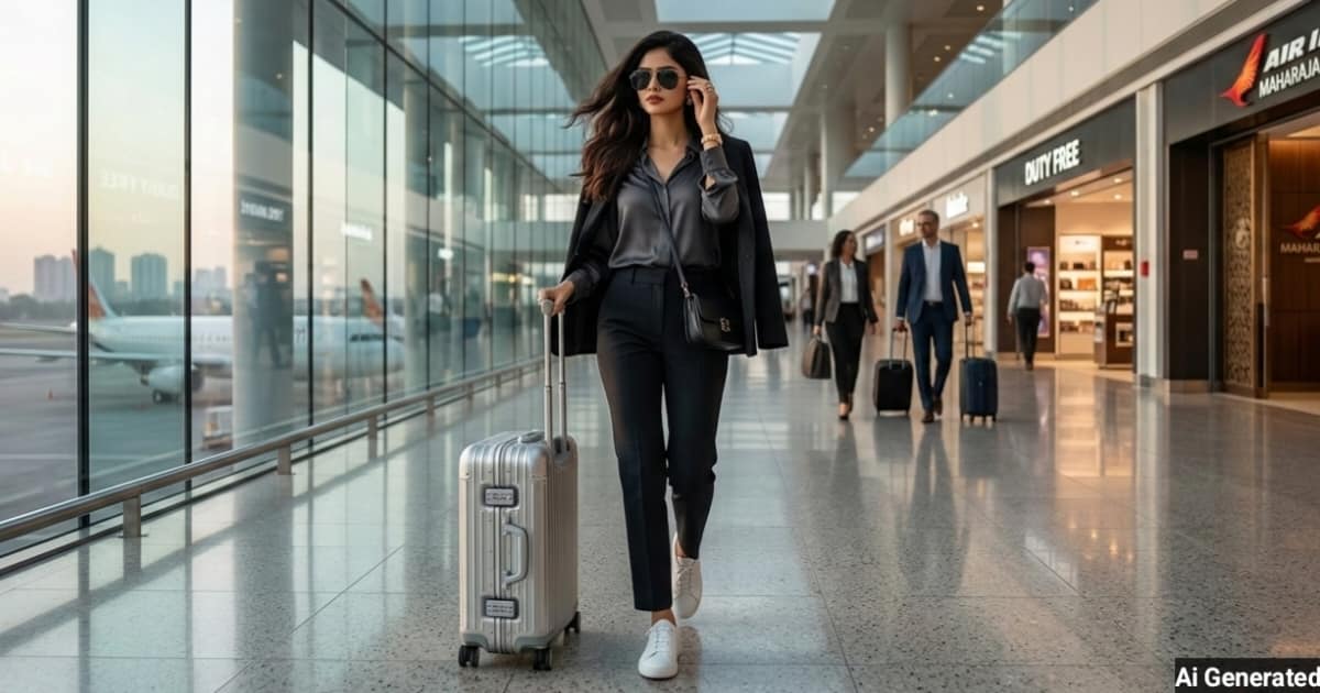 anokhikhabare.com,Airport Luxury Girl AI Prompts - 10