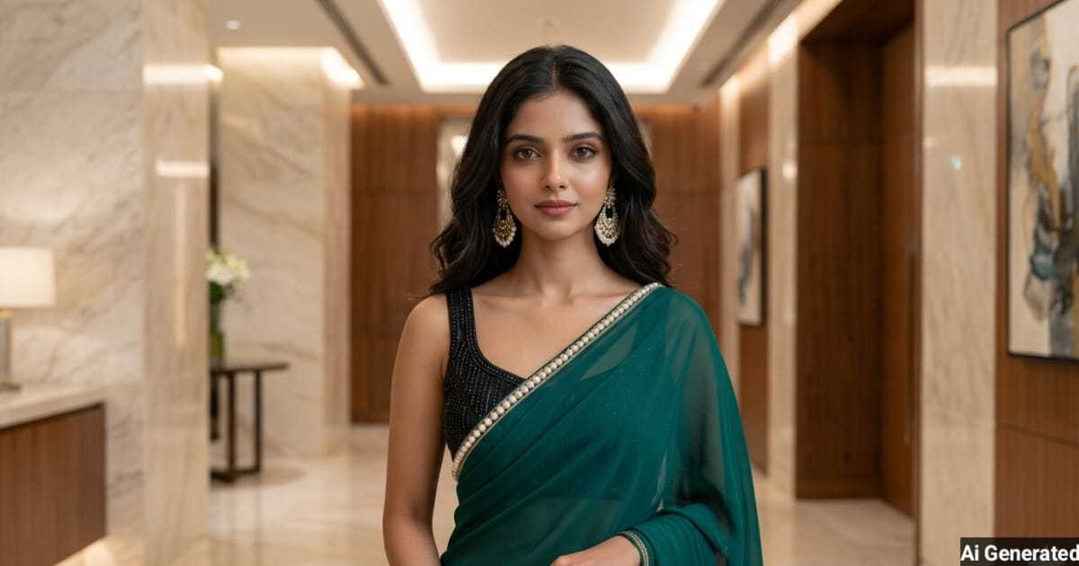 anokhikhabare.com,Saree Girl AI Prompts - 6