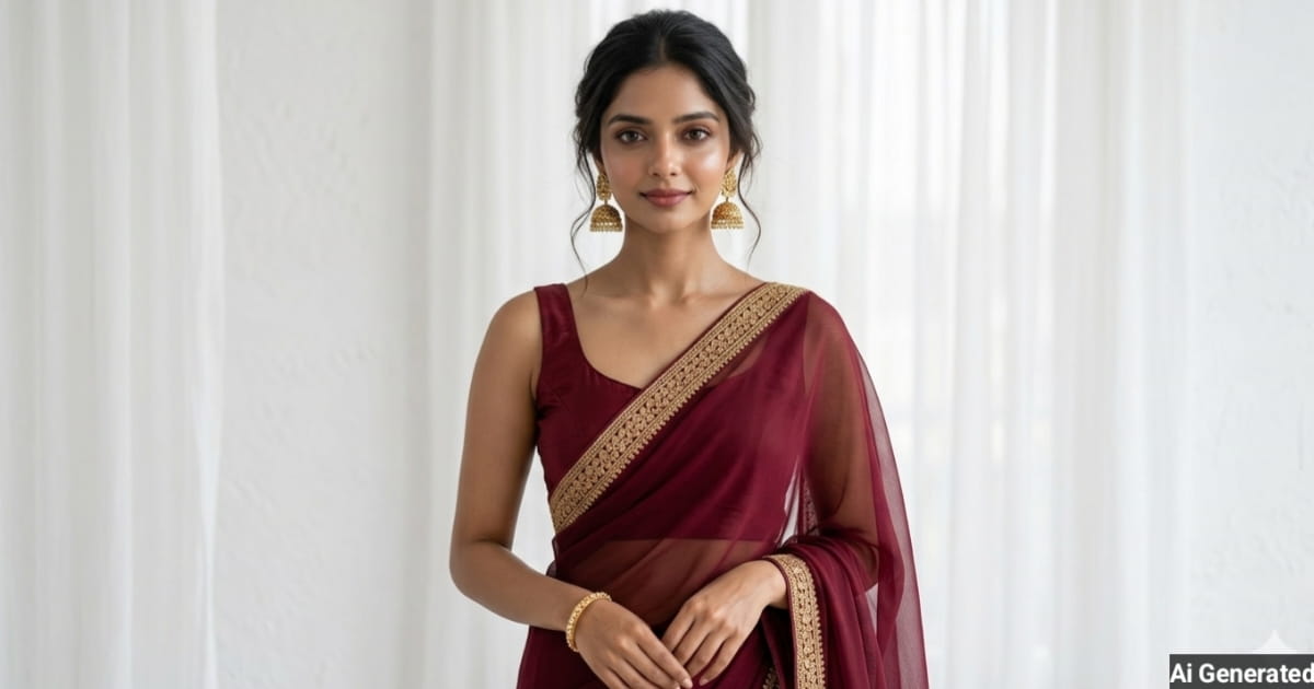 anokhikhabare.com,Saree Girl AI Prompts - 8