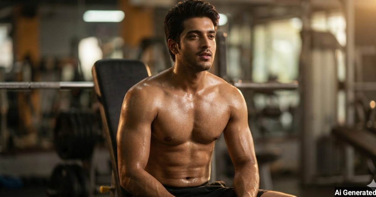 anokhikhabare.com,Shirtless Gym Boy AI Prompts - 4