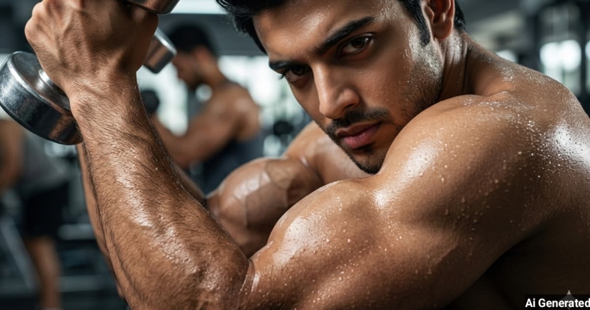 anokhikhabare.com,Shirtless Gym Boy AI Prompts - 7