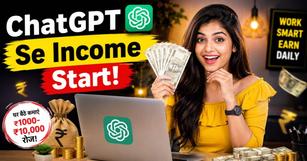 anokhikhabare.com,ChatGPT Se Paise Kaise Kamaye,10 Ways